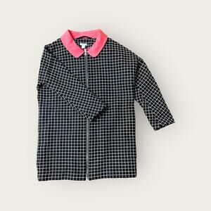 COS Girls Black/White Pink Jacket 4-5Y